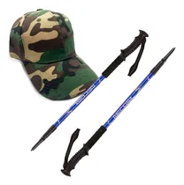 Comprar Palo Trekking Bastón Senderismo X2 + Gorro Protección Solar 