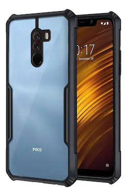 Forro Pocophone F1 Protector Original Acrílico Clear Con Tpu