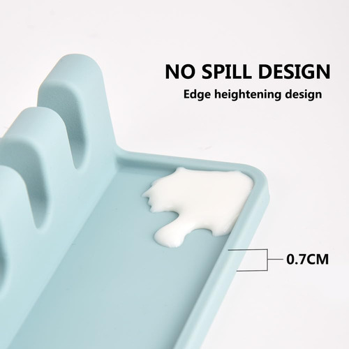 Soporte De Silicona Para Utensilios De Cocina Con Almohadill