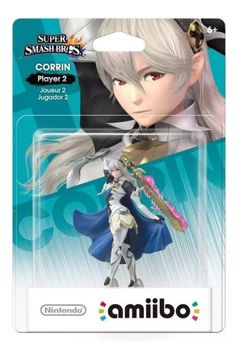Amiibo Super Smash Bros Corrin Player 2 Nintendo Switch