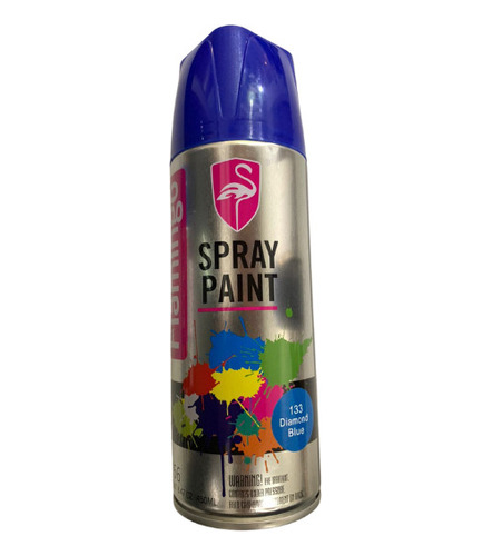 Pintura En Aerosol Flamingo Azul Diamante F056 