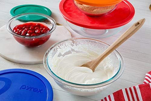 Tazón Para Mezclar De Vidrio Pyrex