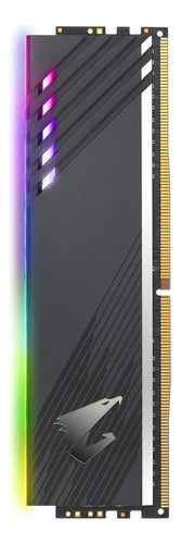 Memoria RAM Aorus RGB Memory gamer color gray 16GB 2 Gigabyte GP-ARS16G32