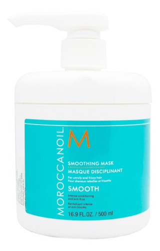 Moroccanoil Smooth Mascara Anti Frizz Argan Dañado 500ml 3c