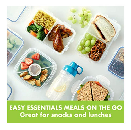 Locknlock Easy Essentials On The Go Lonchera Hermética Con