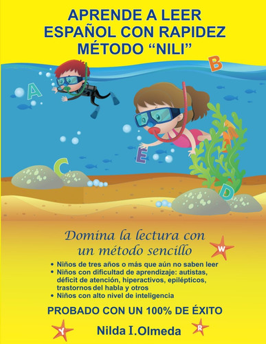 Libro: Aprende A Leer Español Con Rapidez Método  Nili : Dom