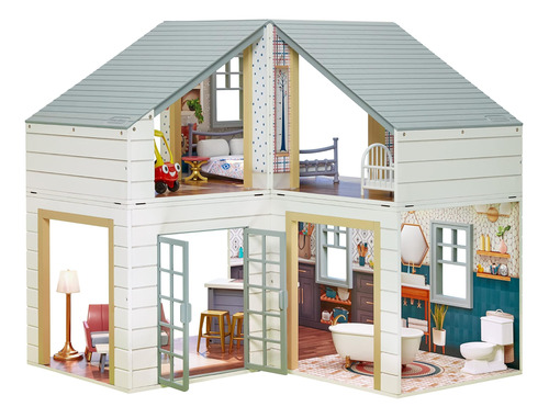 Casa De Muñecas Little Tikes® Real Wood Stack N Style Con