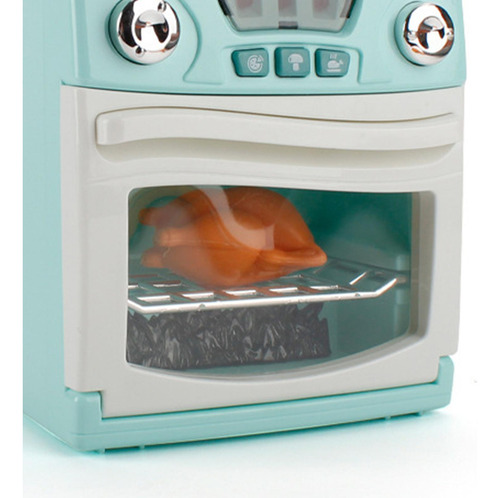 Simulação Miniatura Diversão Com Amigos Brincar Forno