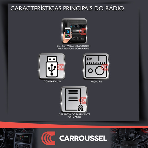 Imagem 2 de 5 de Som Automotivo Pósitron Sp2230bt Com Bluetooth E Usb