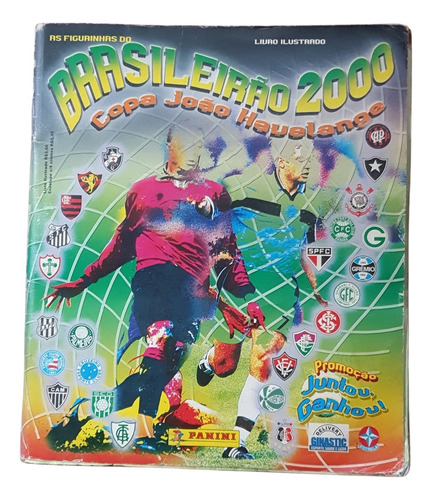 Album De Figurinhas Campeonato Brasileiro 2000 Completo (Usado)