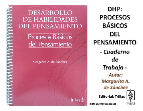 Libro Dhp Procesos Básicos Del Pensamiento Cuaderno Trabajo