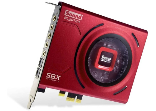 Placa De Sonido Interna Creative Sound Blaster Z Se Pcigamer