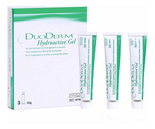 Duoderm Gel Tubo De 30 Gr. Caja De 3 Unidades