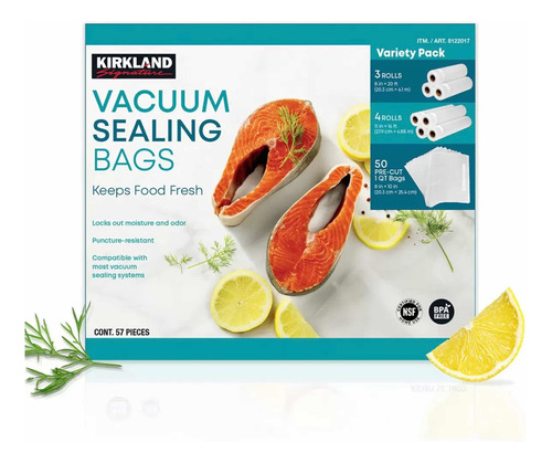 Bolsas Para Food Saver Kit De Repuesto Kirklan Signature