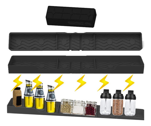 Estante Plegable De Silicona Para Cocina, Organizador