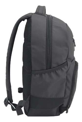 Mochila Kossok Genova Porta Laptop Linea Premium Color Negro