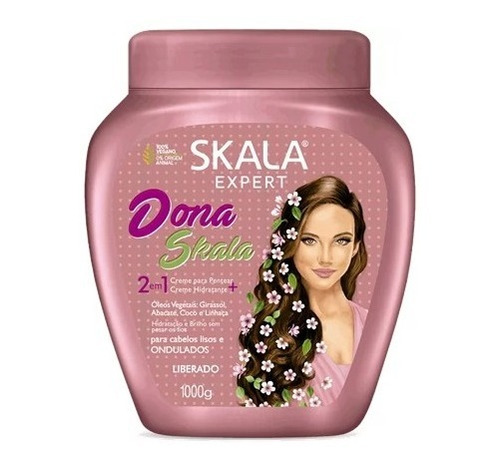  Dona Skala 2 En 1 + Crema De Peinar + Nutrición + Brillo