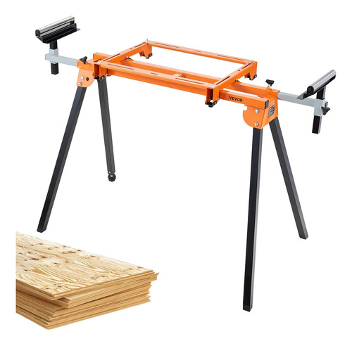 Miter Saw Stand, 79in Collapsible Rolling Miter Saw Sta...