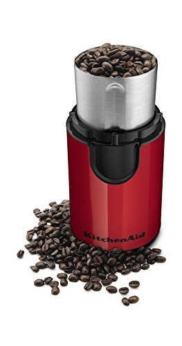 Molinillo De Café Kitchenaid Bcg111er Blade, Color Rojo Impe