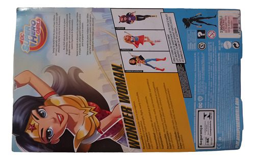 Muñeca Retro Super Hero Dc Wonder Woman Original Caja Dañada (Usado)