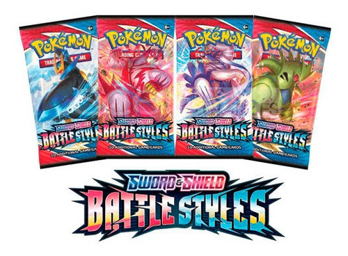 Sobres Pokémon Tcg Battle Style Originales 