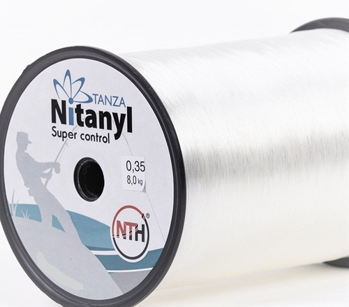 Bobina Tanza Nylon Nitanyl 0.40mm Resiste 11 Kg 3242 M Pesca