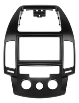 Comprar Moldura Painel Central 2 Din Mp5 Dvd I30 Ar Analógico 2008 à 2012 Som Mp5 Preto Expex Epx483