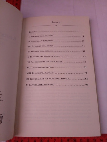 Rebelion En La Granja George Orwell (Usado)