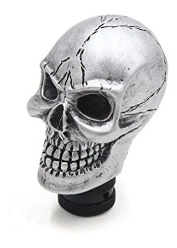 Imagen 4 de 10 de Palanca Pomo Cambio Calavera Tuning Rock In Car Model R120