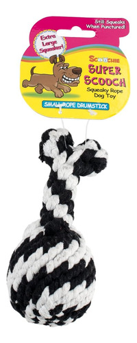 Scoochie Pet Products Baqueta De Cuerda Super Scooch Con Jug