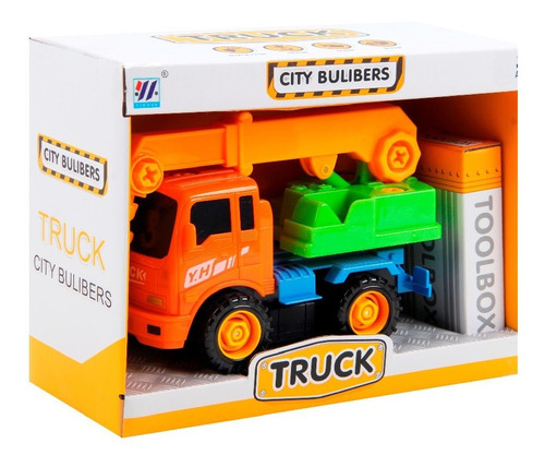 Camion Didactico City Builders En  Caja