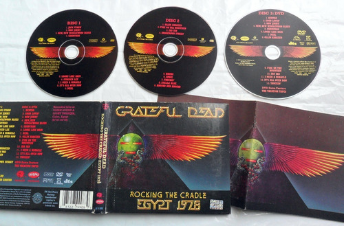 2 Cds + Dvd * Grateful Dead - Rocking The Cradle Egypt 1978 
