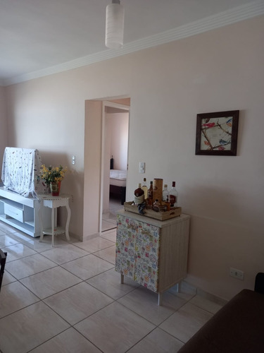 Imagem 12 de 14 de Apartamento 2 Dormitórios Mobiliado Com Vista Da Praia.