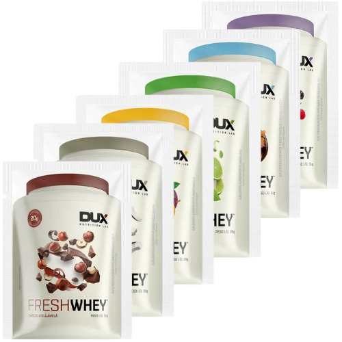 Kit Dux Fresh Sache 6 Unidades - Whey Protein