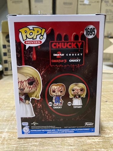 Tiffany Ee Exclusivo 1695 Bride Of Chucky Funko Pop 1695