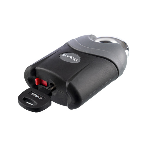Candado Crafters De Máxima Seguridad De 72mm Profesional Color Negro