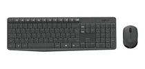 Comprar Kit Teclado Y Mouse Inalambrico Mk235 Logitech Color Grafito