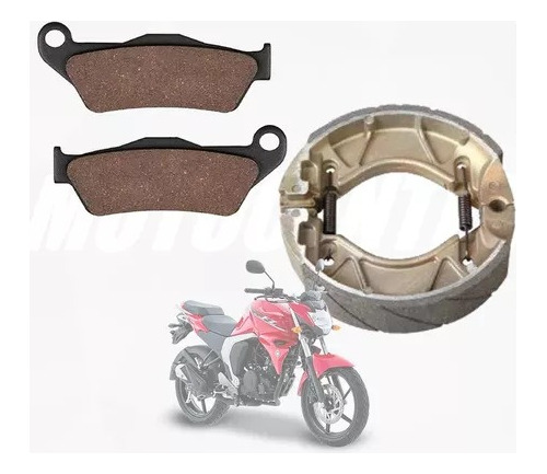 Balatas Freno Delantero Y Trasero Yamaha Fz 2.0, Fazer 2.0