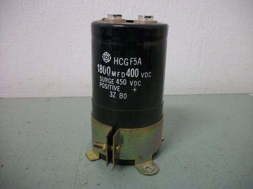 Hitachi 1800mfd Capacitor Hcgf5a 400vdc Ddl