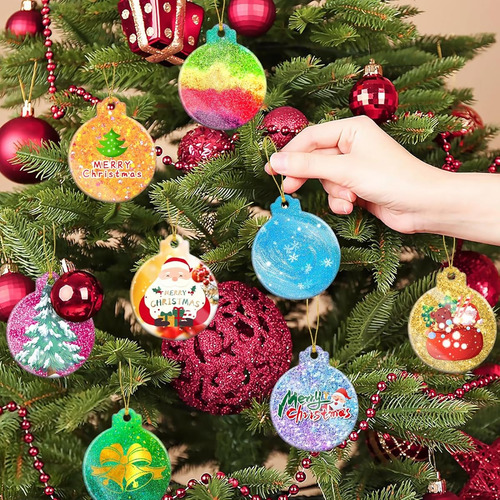 Molde De Silicona Para Esferas Navideñas Planas Blanco 4 Pz