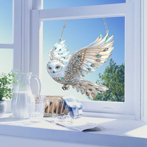 Colgante Acrílico En Forma De X Owl Catcher Para Hogar, Exte