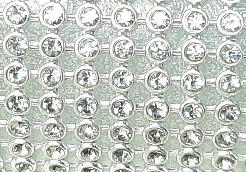 Manta De Strass Termocolante Prata Kit 2un 5x45cd