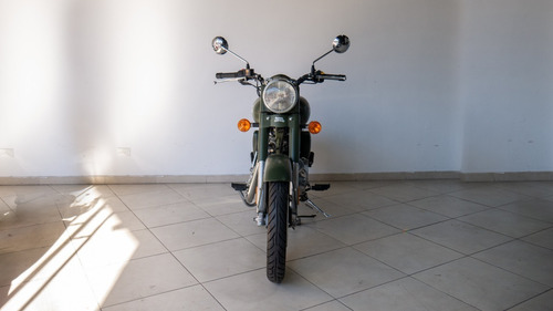 Royal Enfield Classic 500 Usada Verde Militar