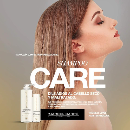 Marcel Carre Shampoo 1000ml Mascarilla 500ml Care
