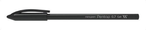 Caneta Newpen Esferográfica Pentop Black 0.5mm - Preto