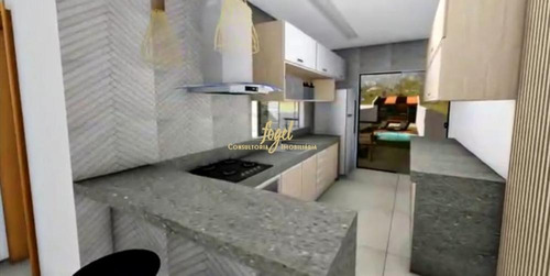 Imagem 6 de 20 de Fco Bernardino / Fontesville - Casa 3/4 (1 Suíte E 1 Demi-suíte) - Ampla Sala Com Lavabo - Amplo Quintal Com Espaço Gourmet - 2 Vagas - Cs2203v1