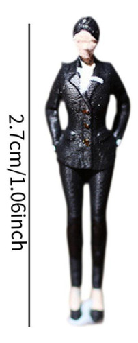 1:64 Escala Figura En Miniatura Figurita De Diorama Estilo B
