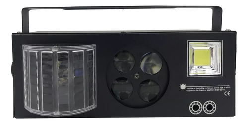 Sistema Luces 4 En 1, Proyector Dmx Audioritmico Flash Laser