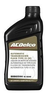 Imagen 1 de 2 de Aceite De Transmisión Automática Acdelco Dexron 3