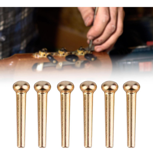 Pieles De Guitarra Pins De Puentes De Guitarra Clavos,